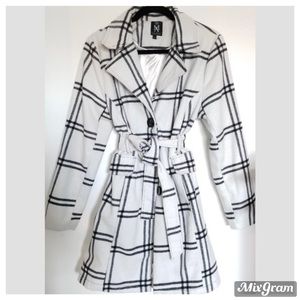 Miss Ashley Long Pea Coat SZ M